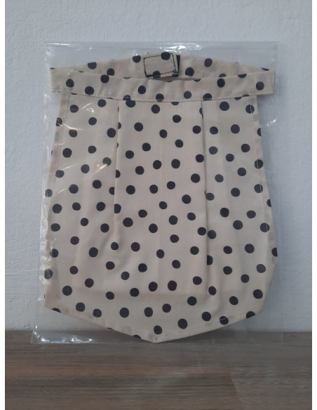 Pañuelo traqueotomía nude y negro