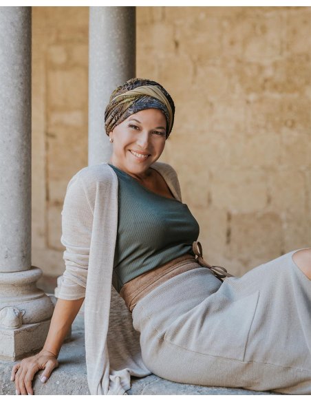 Pañuelo oncológico Nora Boheme