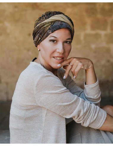 Pañuelo oncológico Nora Boheme