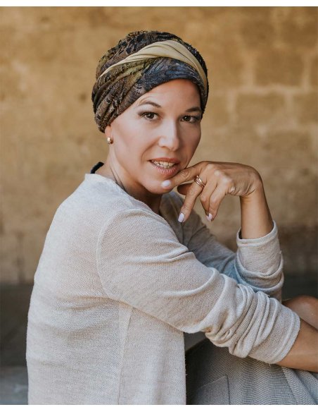 Pañuelo oncológico Nora Boheme