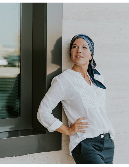 Pañuelo oncológico Doris Boheme