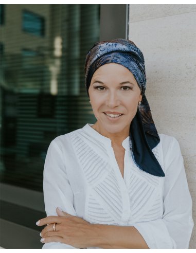 Pañuelo oncológico Doris Boheme