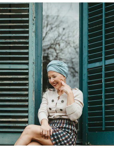 Pañuelo oncológico Susan Cotton Plus