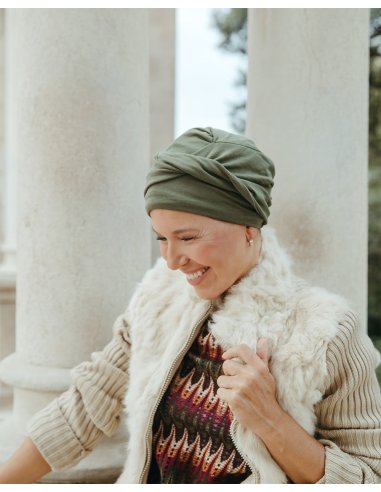 Pañuelo oncológico Gala bambú