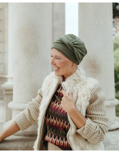 Pañuelo oncológico Gala bambú