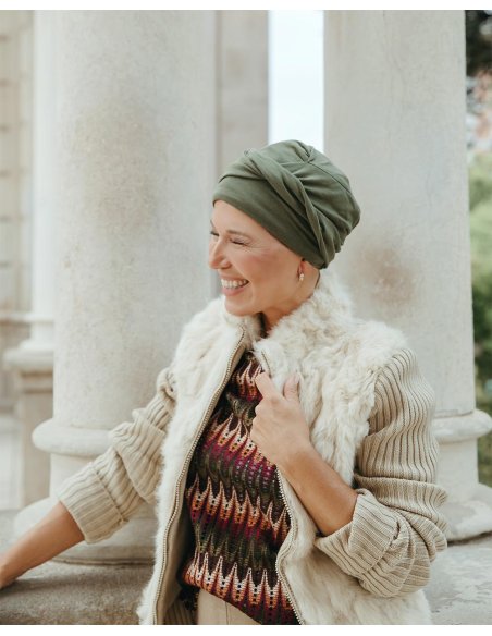 Pañuelo oncológico Gala bambú