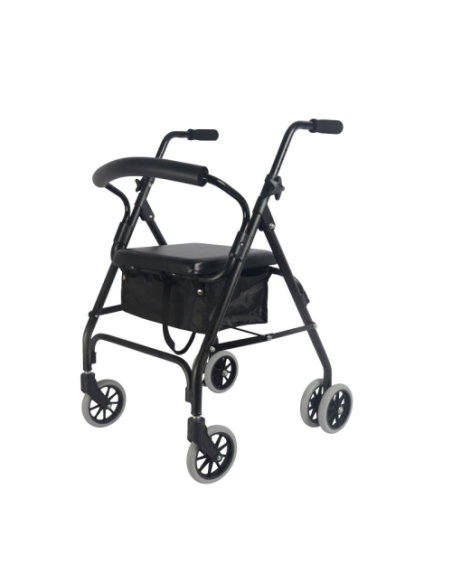Andador de 6 ruedas de aluminio