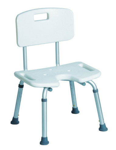 Silla de ducha en forma U