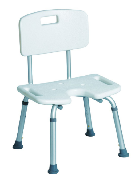 Silla de ducha en forma U