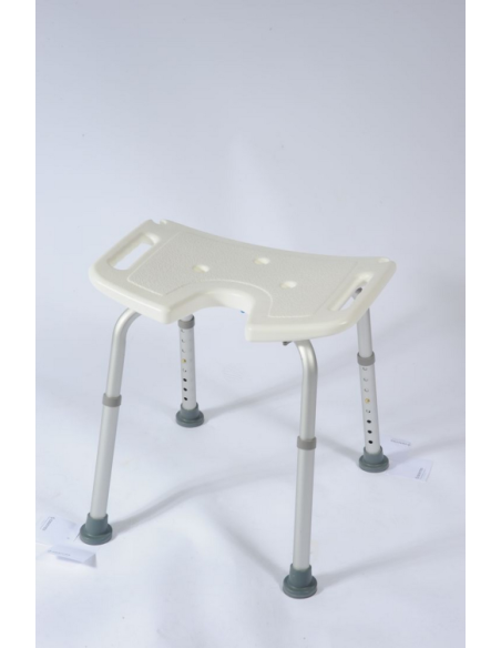 Taburete de ducha en forma de U