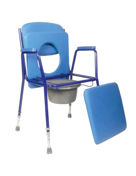 Silla de inodoro regulable