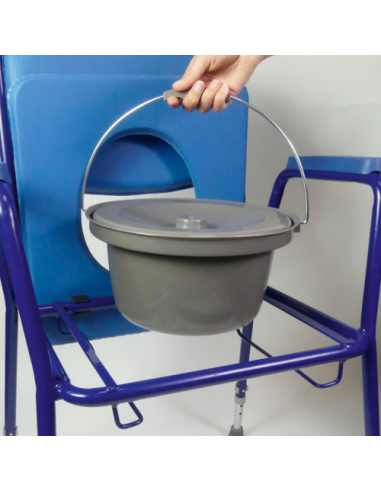 Silla de inodoro regulable