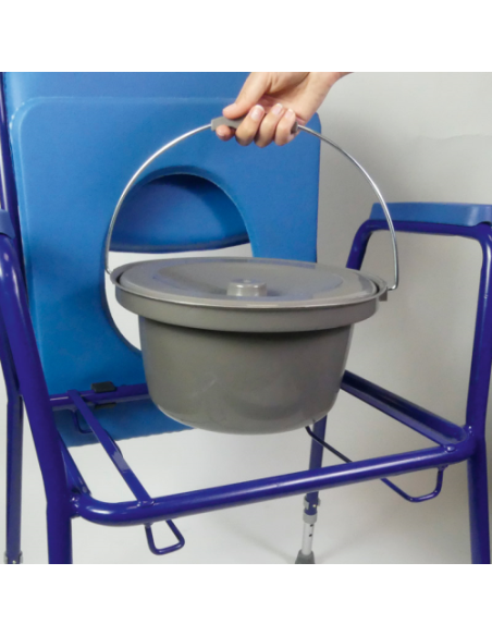 Silla de inodoro regulable