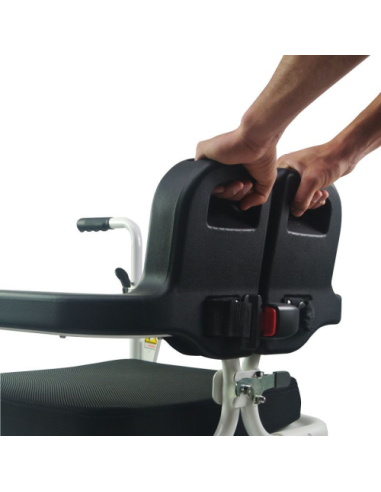 Silla de ducha y transferencia eléctrica