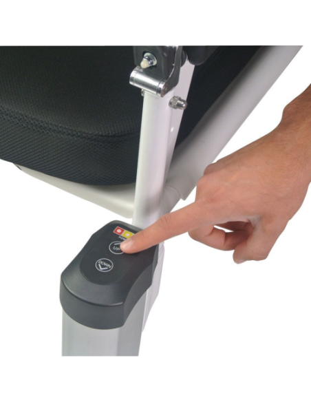 Silla de ducha y transferencia eléctrica