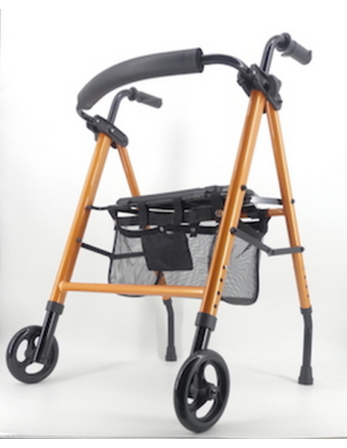 Andador de dos ruedas elegante