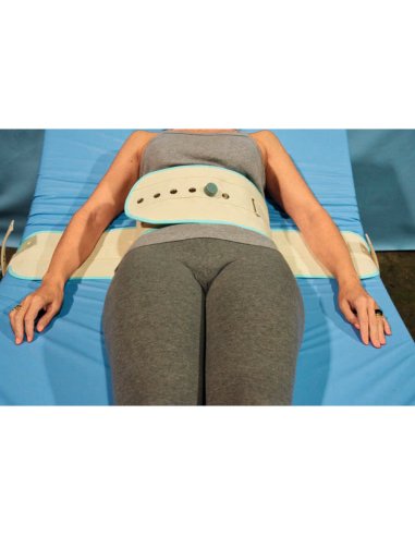 Inmovilizador magnético de tronco para cama