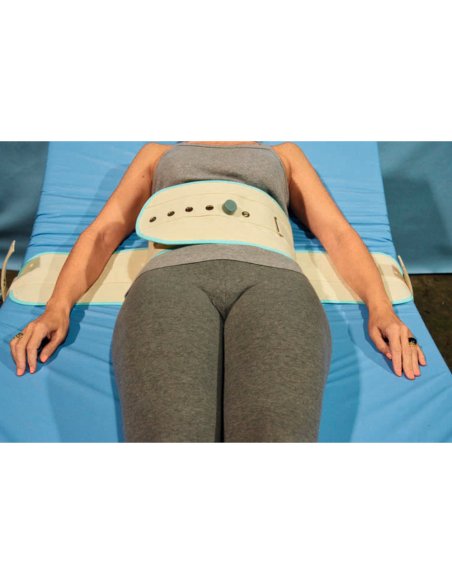 Inmovilizador magnético de tronco para cama