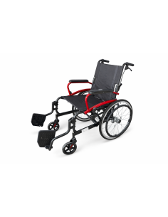 Silla de ruedas de aluminio