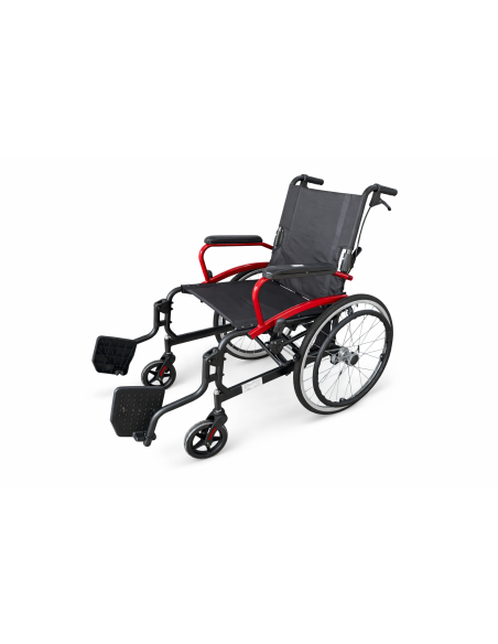 Silla de ruedas de aluminio