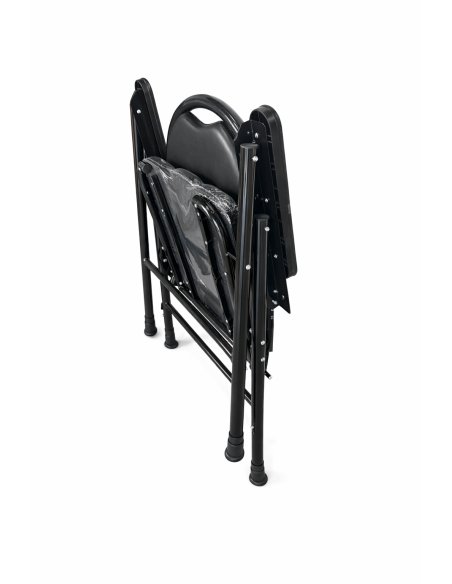 Silla de habitación con cubeta y plegable