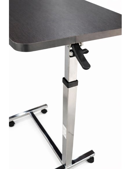 Mesa auxiliar con ruedas y regulable