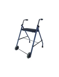 Andador de dos ruedas de aluminio