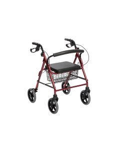 Andador de 4 ruedas freno de maneta