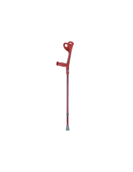 Muleta regulable en altura roja