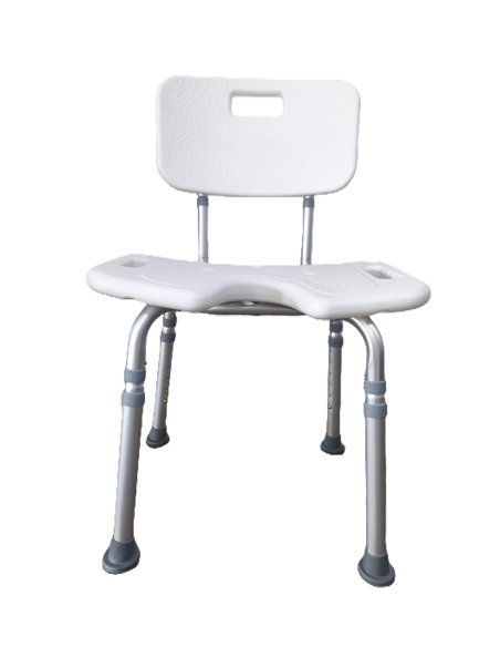 Taburete con respaldo forma U